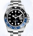 Rolex GMT Master II Blue Red Pepsi Bezel Box Dial Mens Watch 16710 Box Card 2