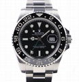 Rolex GMT-Master II Automatic 40mm Steel Mens Oyster Bracelet Watch Date 16710