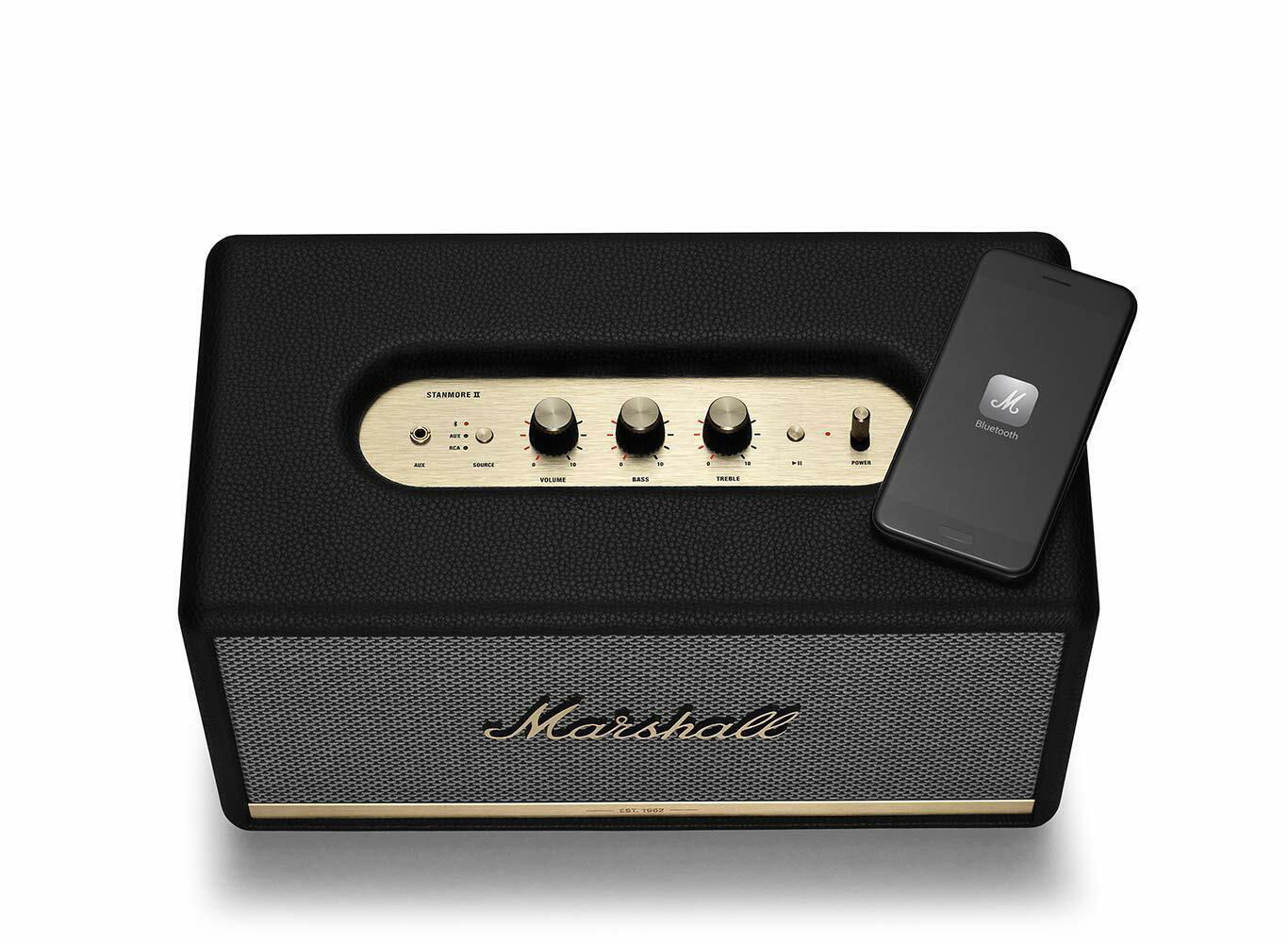1:1 Marshall Stanmore II Wireless Bluetooth Speaker Voice Best Quality 3