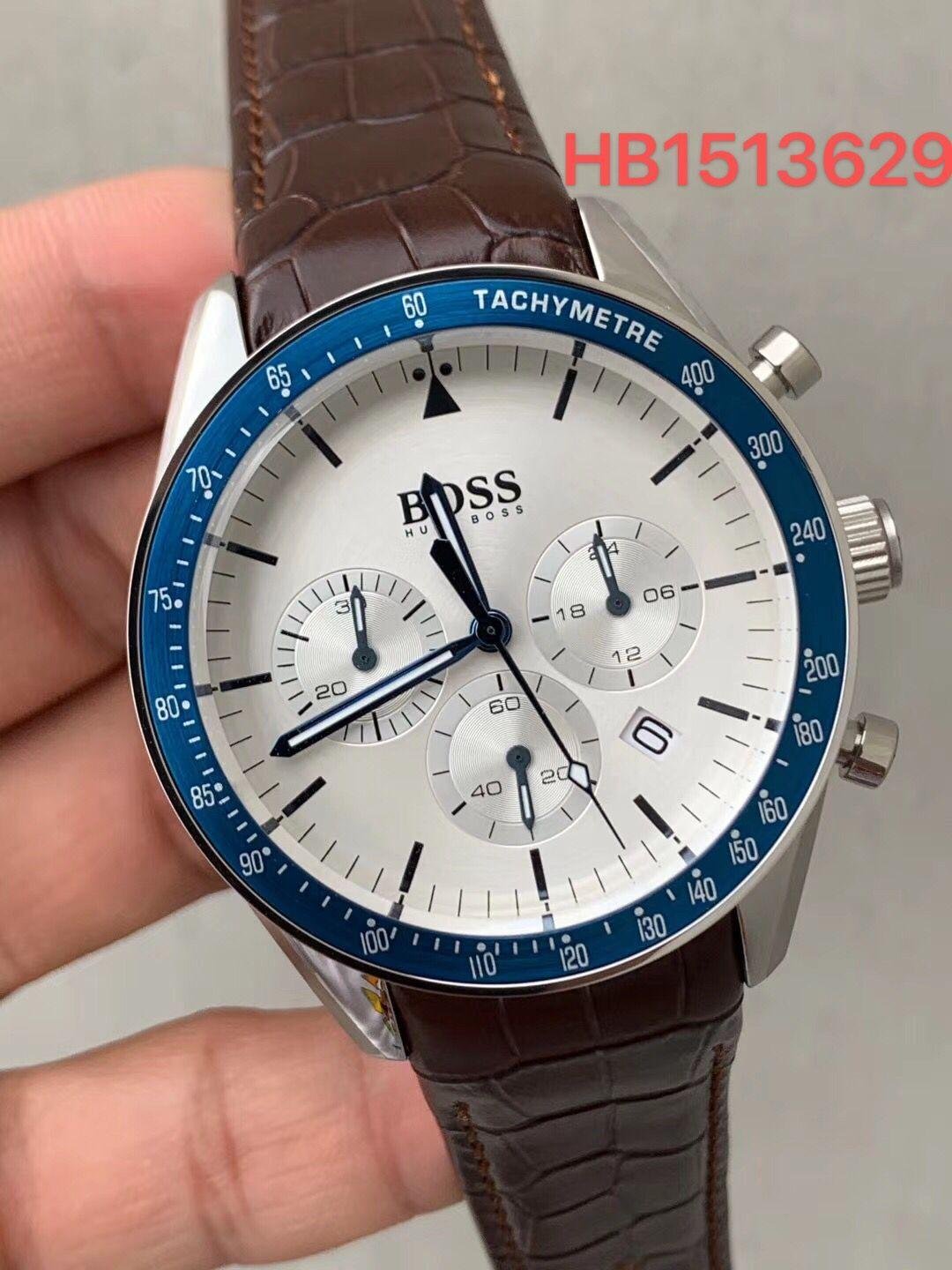 Hugo Boss HB 1513755 Hero Sport Lux Chronograph Blue Dial Men's Wrist Watch 2
