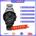 Emporio Armani AR1452 Men's Ceramica Quartz Chronograph Black Dial Watch