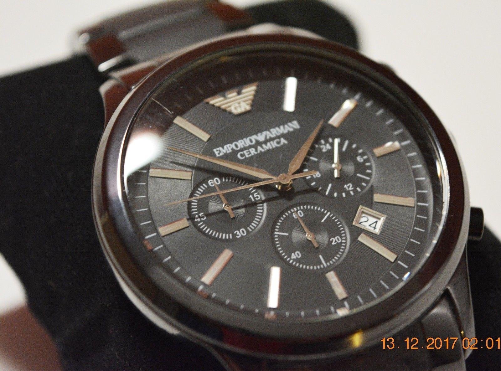 Emporio Armani Ceramica AR1451 Wrist Watch for Men 3