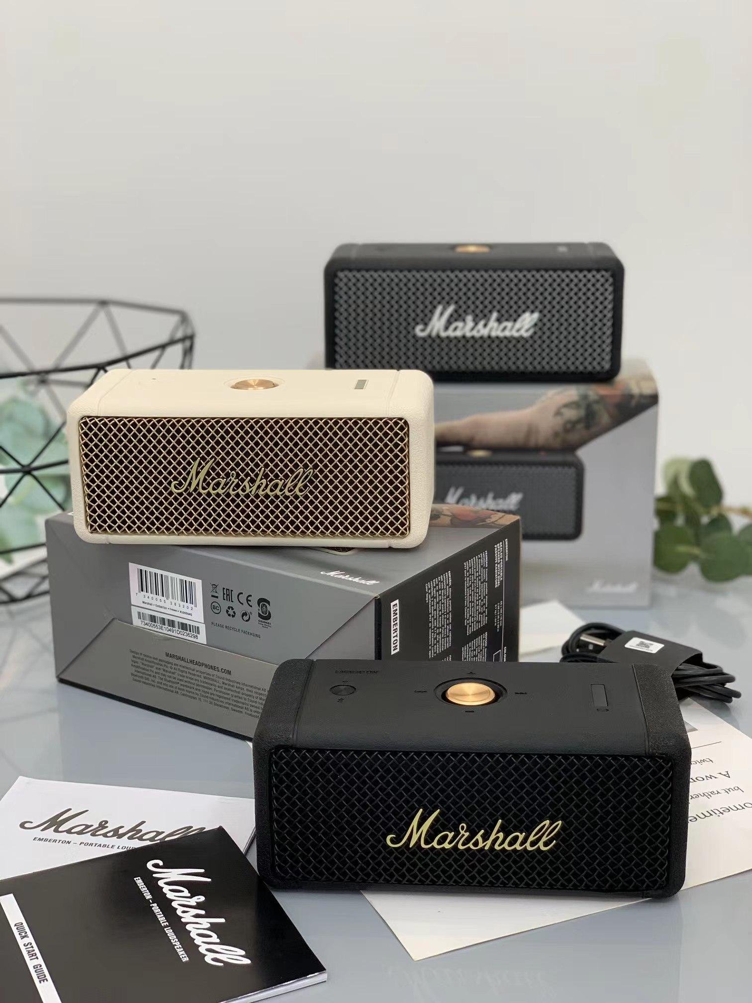 1:1 Marshall Emberton Portable Bluetooth Speaker Best Quality 5