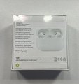 1:1 Apple AirPods Pro 2nd Generation Earbuds Earphone With MagSafe Charging Case