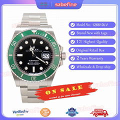 ROLEX Submariner Date Watch 126610    lack Dial Automatic Stainless Steel (Hot Product - 8*)