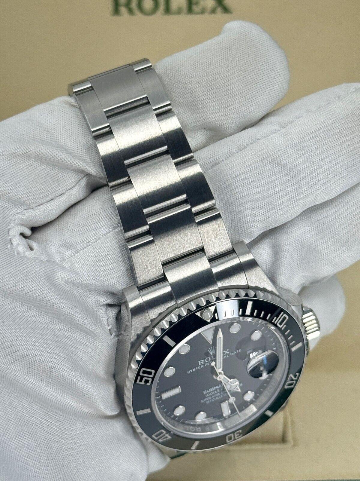 Rolex Submariner 41mm Date Steel Ceramic Black Dial Automatic Watch 126610LN 3