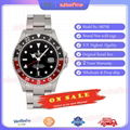 Rolex GMT Master II Watch Red Black Coke Bezel Mens Watch 16710 1