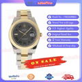Rolex Datejust II 18k Yellow Gold Steel & Diamond Mens Watch Box/Papers 116333 3