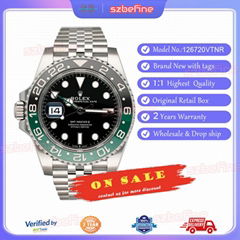 Rolex GMT-Master II Sprite 40mm Jubilee True New Watch 126720VTNR