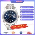 Rolex Datejust 126300 Stainless Steel Blue Dial Jubilee Mens Watch 1