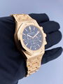 AP Audemars Piguet Royal Oak 26320OR 18K Rose Gold Chronograph Mens Watch 3