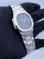 Patek Philippe Nautilus Quartz 32mm Steel Ladies Bracelet Watch Date 3900/1A-001 3