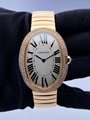 Cartier Baignoire Large WB520003 Diamond 18K Rose Gold Watch
