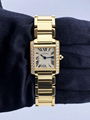 Cartier Tank Francaise WJTA0024 Diamond Bezel Ladies Watch 2