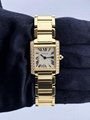 Cartier Tank Francaise WJTA0024 Diamond Bezel Ladies Watch
