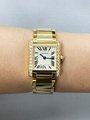 Cartier Tank Francaise WJTA0024 Diamond Bezel Ladies Watch 7