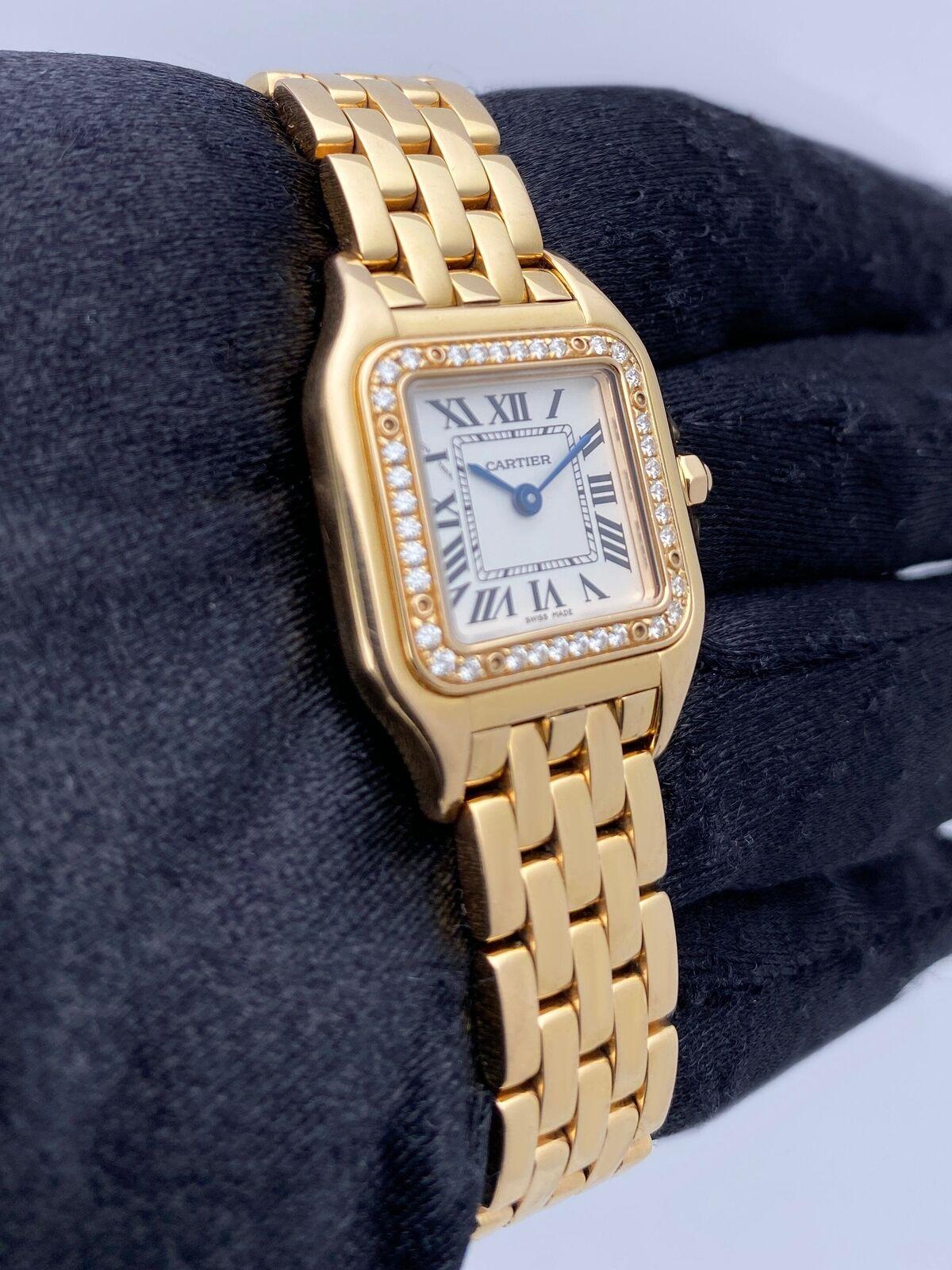 Cartier Panthere WJPN0008 Diamond 18K Rose Gold Ladies Watch 3