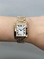Cartier Tank Anglaise W5310013 18K Rose Gold Ladies Watch 7