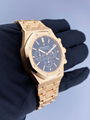 Audemars Piguet Royal Oak 26320OR 18K Rose Gold Chronograph Mens Watch 3