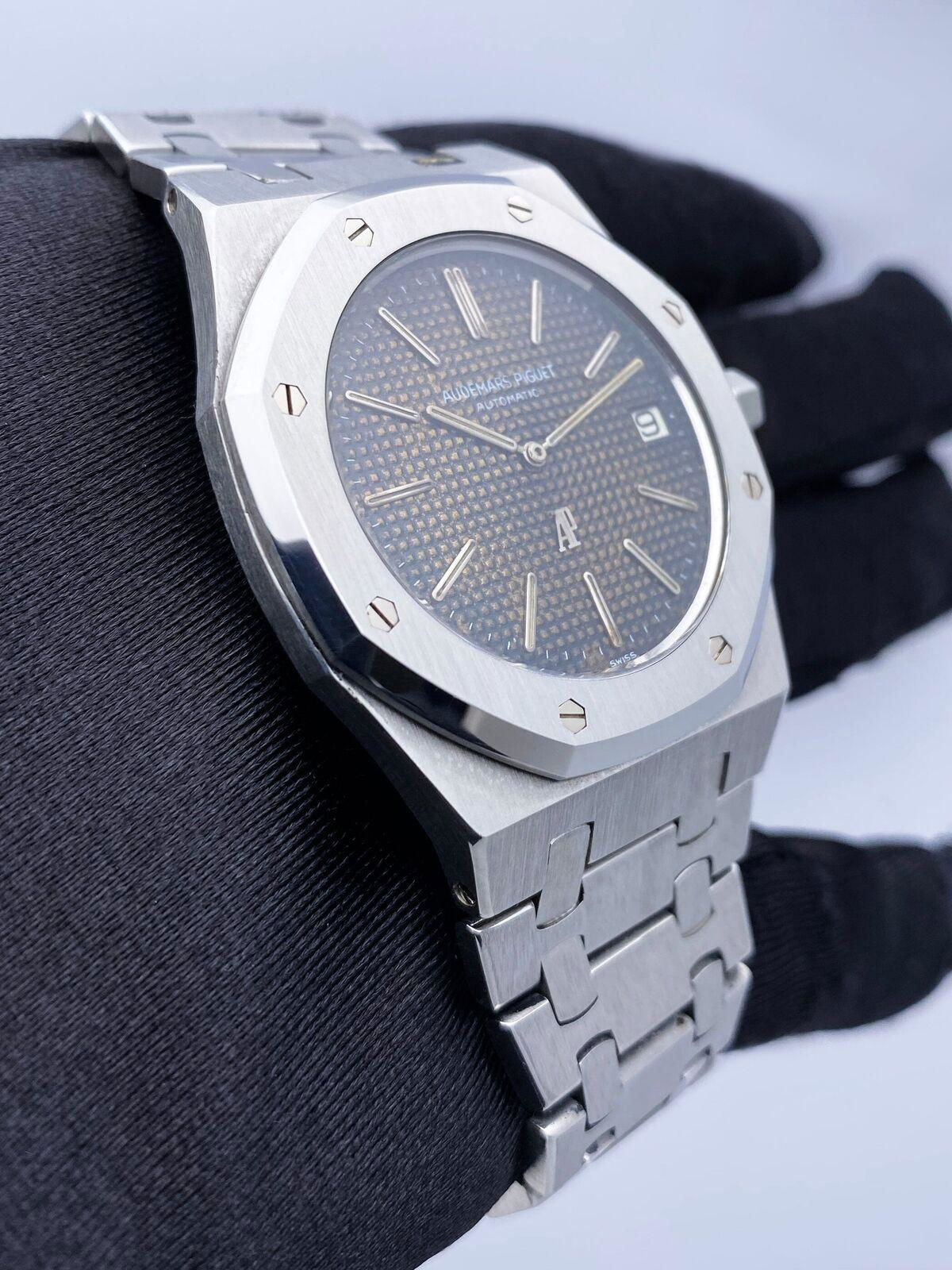 Audemars Piguet Royal Oak Ultra Thin Auto Steel Mens Watch Date 5402ST 3