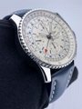 Breitling Navitimer World Blue Dial Stainless Steel Watch A24322