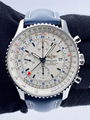 Breitling Navitimer World Blue Dial Stainless Steel Watch A24322