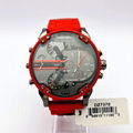 Diesel DZ7370 Mr Daddy 2.0 Chronograph Red Silicone Stainless Steel Watch 57mm