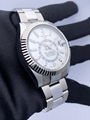 Wholesale Rolex Sky Dweller 326934 White Dial Stainless Steel 42mm Mens Watch 2