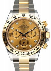 Wholesale Rolex Daytona 116503 Diamond Champagne Dial Two Tone Mens Watch
