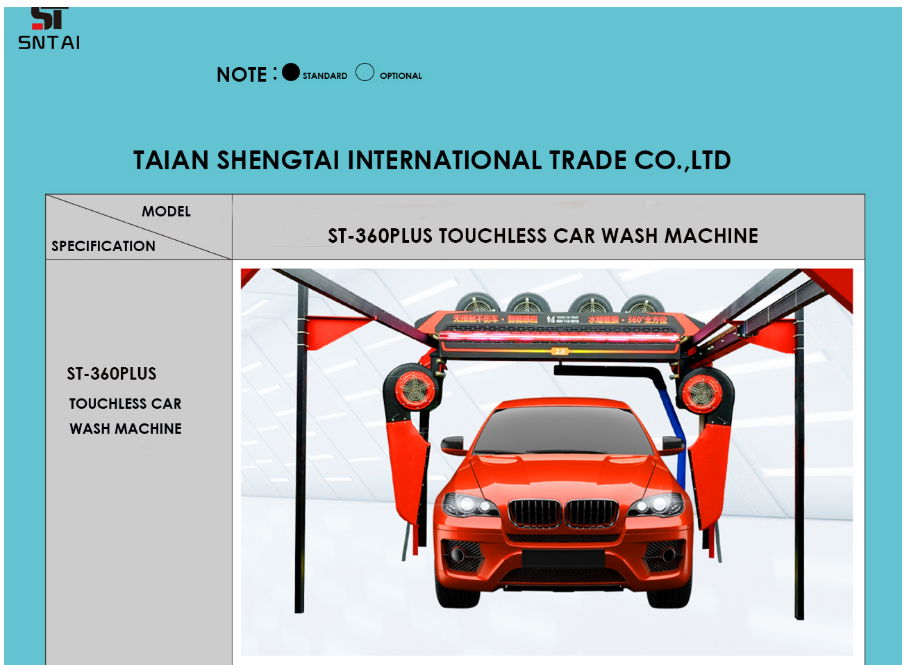 ST-360PLUS Newest Model Six Dryers Touch-Free Automatic Car Wash Machine For Car 2