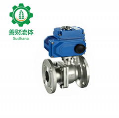 Electric High Platform Ball Valve