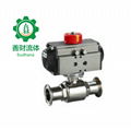 Pneumatic Sanitary Ball Valve 1