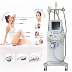 DIODE Laser +IPL+ND.YAG Laser Multifunction Machine