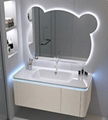 Cream style simple smart bathroom