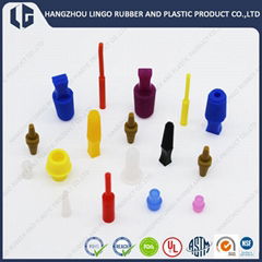 Made in China Clear Color Silicone Caps for Plating Coating