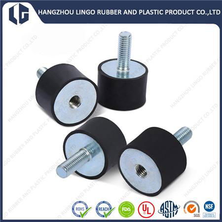 Cylindrical Rubber Anti-Vibration Isolator Mount 4