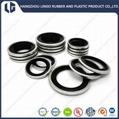 Rubber Bonded To Metal Shock Cushion Part