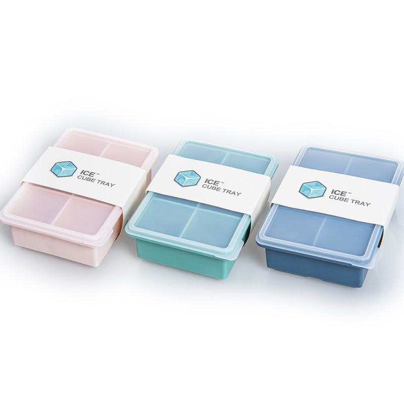Food grade factory price customized pastel colors 6 cavity custom portable ice t 4