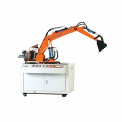 Excavator simulation training model