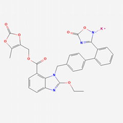 Pharmaceutical Grade API Azilsartan Medoxomil Potassium CAS 863031-24-7