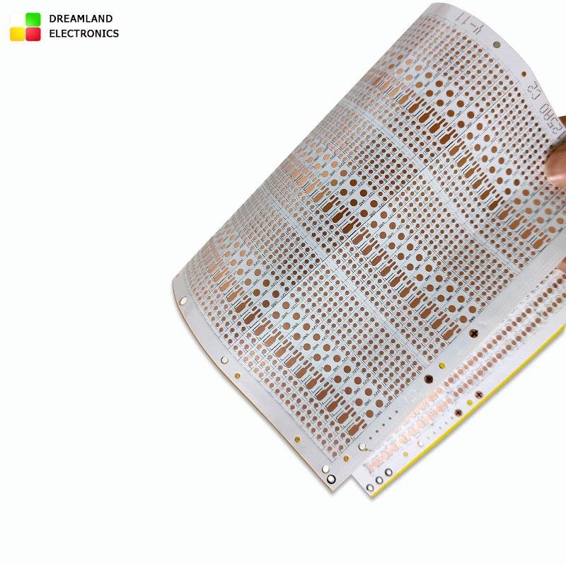 High quality custom led pcb single layer and double layers material led board 2