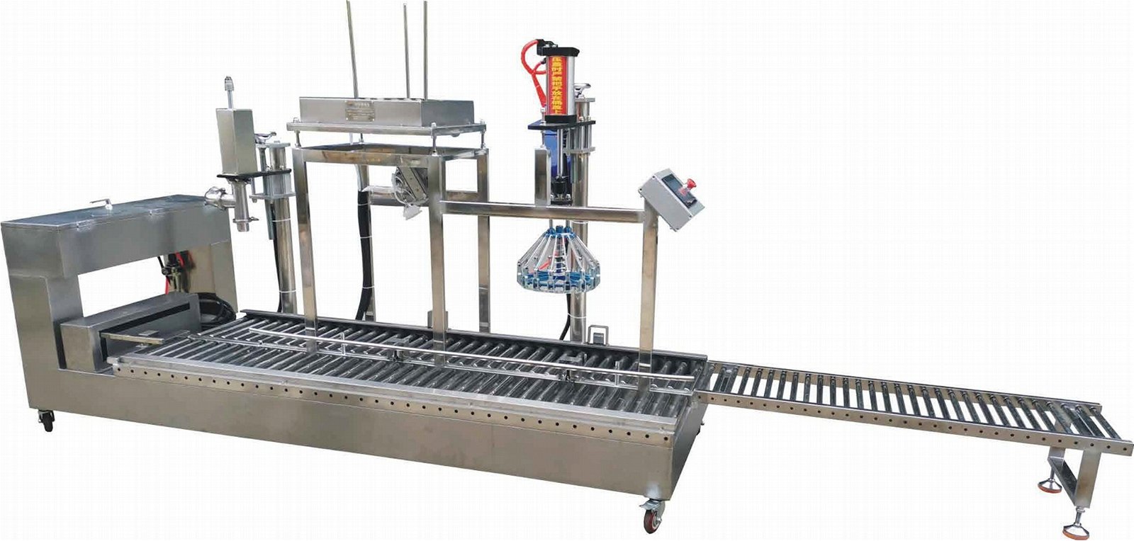 Automatic Metal Tinplate Can Bucket Filling&Capping Machine for Coating Emulsion 4