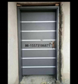 6 panel metal door with wooden edge 3