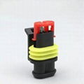 TE rubber shell and accessories 282080-1 automotive connector 2P RECEPTACLE