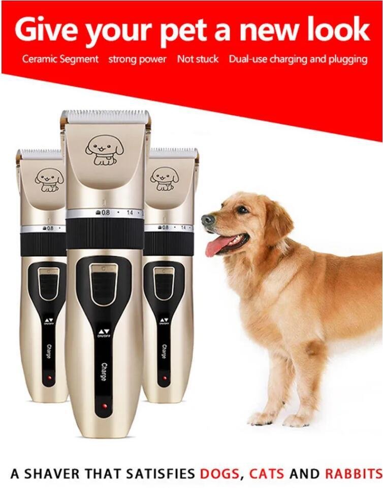 High quality Pet electric scissors pet hair clipper trimmer animal dog hair trim 3