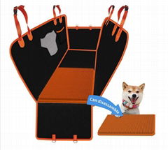 Wholesale Wear Resistant Waterproof Layer 600D Oxford Pet Dog Car Back Seat Cove