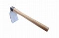 White iron steel Japanese style small hoe 3