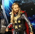 Realistic Lifesize Marvel Hero Thor Wax Figure Statue For Decoration 2