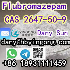 CAS 2647-50-9	Flubromazepam 