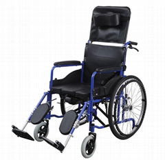 All-Lying High Back-Leaning Manual Wheelchair